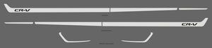 Honda CR-V (SUV) | 2017-2019 | Rocker (2Tones) Kit | #HOCR17RIK