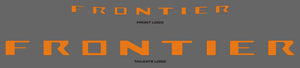 Nissan Frontier (Crew Cab) | 2022-2024 | Hood and Tailgate Logos | #LUXFR22LOK