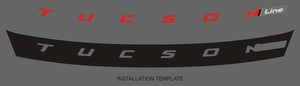 Hyundai Tucson N Line (SUV) | 2022-2026 | Hood Logo | #LUXTU22LO2