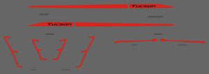 Hyundai Tucson N Line (SUV) | 2022-2026 | Rocker Kit | #LUXTN22RKK