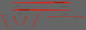 Hyundai Tucson N Line (SUV) | 2022-2025 | Exterior Trim | #HYTN22RKK