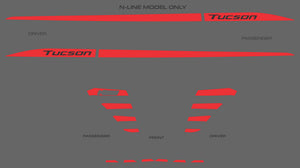Hyundai Tucson N Line (SUV) | 2025-2026 | Exterior Trim | #LUXTN22EXK