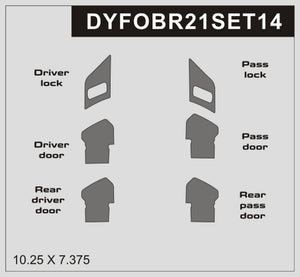 Ford Bronco (SUV) | 2021-2026 | Special Selection | #DYFOBR21SET14