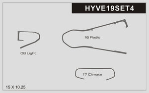 Hyundai Veloster (Hatchback) | 2019-2022 | Special Selection | #DYHYVE19SET4