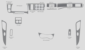 Peterbilt 579 (Truck) | 2022-2025 | Dash kit (Full) | #PE5622INT