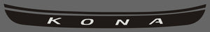 Hyundai Kona (SUV) | 2022-2023 | Bumper protector w/logo | #HYKO22BUL