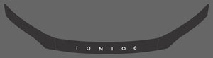 Hyundai Ioniq 6 (Sedan) | 2023-2025 | Hood Deflector w/logo | #LUXI623DEL