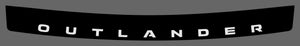 Mitsubishi Outlander (SUV) | 2022-2026 | Bumper protector w/logo | #LUXOU22BUL