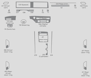 Hyundai Kona N Line (SUV) | 2024-2026 | Dash kit (Full) | #HYKN24INT
