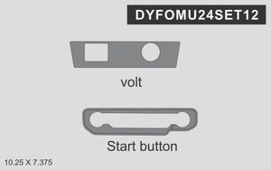 Ford Mustang (Coupe) | 2024-2026 | Special Selection | #DYFOMU24SET12
