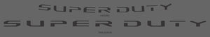 Ford F-350 Super Duty (Regular Cab) | 2023-2025 | Hood and Tailgate Logos | #FOF223LOK