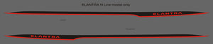 Hyundai Elantra N Line (Sedan) | 2024-2026 | Rocker Kit | #LUXEN24RKI