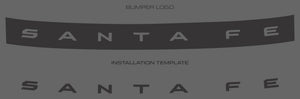 Hyundai Santa Fe (SUV) | 2024-2026 | Hood Logo | #LUXSA24LOB