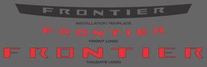 Nissan Frontier (Crew Cab) | 2025-2025 | Hood and Tailgate Logos | #NIFR25LOK