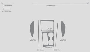 Hyundai Santa Cruz (Pickup) | 2025-2026 | Dash kit (Signature) | #LUXSC25SGN