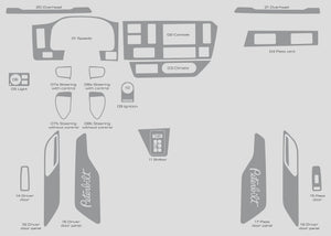 Peterbilt 548 (Truck) | 2024-2025 | Dash kit (Full) | #PE5424INF