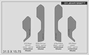 Jeep Wrangler Unlimited (SUV) | 2018-2025 | Special Selection | #JEWR18SET7