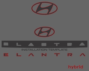 Hyundai Elantra (Sedan) | 2024-2026 | Badging | #HYEL24BDI