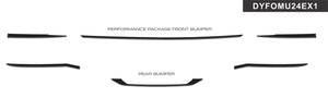 Ford Mustang (Coupe) | 2024-2026 | Exterior Trim | #DYFOMU24EX1