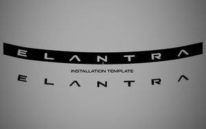 Hyundai Elantra (Sedan) | 2021-2024 | Hood Logo | #LUXEL21LOG