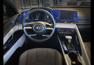 Hyundai Elantra (Sedan) | 2021-2025 | Dash kit (Full) | #LUXEL21INT