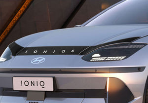 Hyundai Ioniq 6 (Sedan) | 2023-2025 | Hood Deflector w/logo | #LUXI623DEL