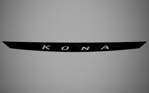 Hyundai Kona (SUV) | 2022-2023 | Hood Deflector w/logo | #LUXKO22DEL