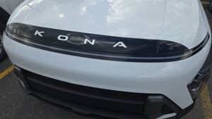 Hyundai Kona N Line (SUV) | 2024-2026 | Hood Deflector w/logo | #HYKO24DEL