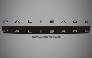 Hyundai Palisade (SUV) | 2020-2024 | Hood Logo | #LUXPA20LOG