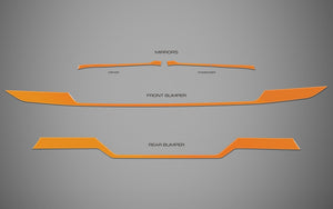 Hyundai Santa Cruz (Pickup) | 2022-2024 | Exterior Trim | #LUXSC22EXK