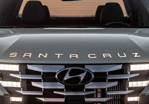 Hyundai Santa Cruz (Pickup) | 2022-2026 | Hood and Tailgate Logos | #LUXSC22LOK