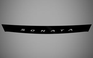 Hyundai Sonata (Sedan) | 2020-2023 | Hood Deflector w/logo | #LUXSO20DEL