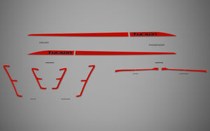Hyundai Tucson N Line (SUV) | 2022-2026 | Rocker Kit | #LUXTN22RKK