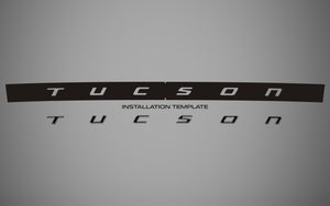 Hyundai Tucson (SUV) | 2022-2026 | Tailgate Logo | #LUXTU22LT2