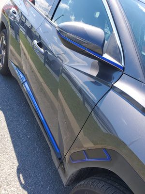 Hyundai Tucson N Line (SUV) | 2022-2025 | Rocker (2Tone) Kit | #HYTU22RIK