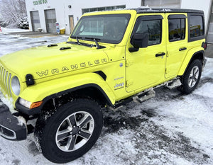 Jeep Wrangler Unlimited (SUV) | 2018-2025 | Hood Logo | #JEWR18LIG