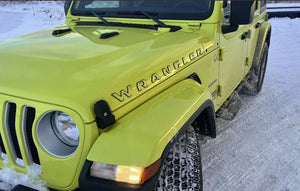 Jeep Wrangler Unlimited (SUV) | 2018-2025 | Hood Logo | #JEWR18LIG