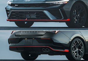 Hyundai Elantra N Line (Sedan) | 2024-2026 | Rocker Kit | #LUXEN24RKK