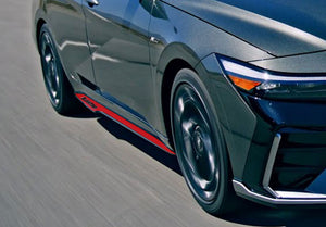 Hyundai Elantra N Line (Sedan) | 2024-2026 | Rocker Kit | #LUXEN24RKN