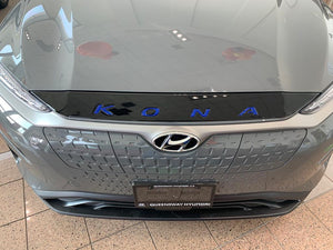 Hyundai Kona (SUV) | 2018-2021 | Hood Deflector w/logo | #LUXKE18DEL