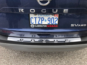 Nissan Rogue (SUV) | 2021-2025 | Bumper protector w/logo | #LUXRO21BUL