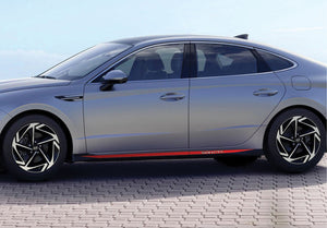 Hyundai Sonata Hybrid (Sedan) | 2024-2026 | Rocker | #LUXSO24RKR
