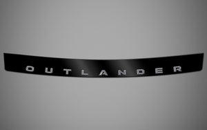 Mitsubishi Outlander (SUV) | 2022-2026 | Bumper protector w/logo | #LUXOU22BUL
