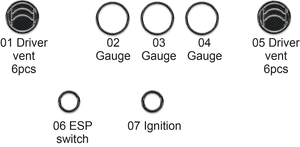 Nissan 370Z (Coupe) | 2009-2020 | Special Selection | #DYNI3709SET1