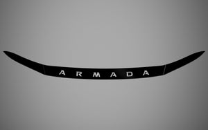Nissan Armada (SUV) | 2021-2024 | Hood Deflector w/logo | #LUXAR21DEL