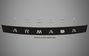Nissan Armada (VUS) | 2021-2023 | Logo de capot | #NIAR21LOG