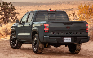 Nissan Frontier (King Cab) | 2022-2025 | Tailgate Logo (2Tones) | #LUXFR22LOI