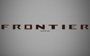 Nissan Frontier (Crew Cab) | 2022-2025 | Tailgate Logo (2Tones) | #LUXFR22LOI