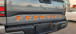 Nissan Frontier (Crew Cab) | 2025-2026 | Hood and Tailgate Logos | #LUXFR25LOK