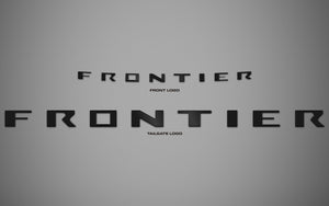 Nissan Frontier (Crew Cab) | 2025-2026 | Hood and Tailgate Logos | #LUXFR25LOK
